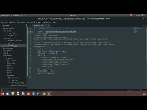 How to make custom odoo module (App) with New Model, security, Fields, menu, actions, tree/form view