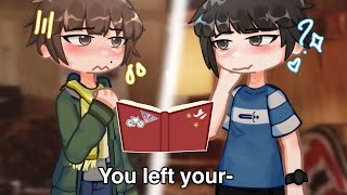 You left your diary at my house.. •📔• l byler l skit l stranger things l (ib: bubblekrbk)