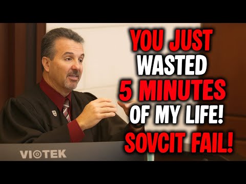 “Strictest Judge on YouTube Returns and STOPS Sovereign Citizen’s ‘Right To Travel’ Nonsense!”