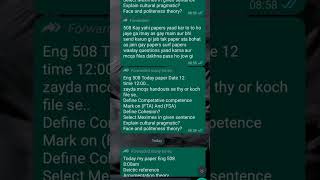 Eng 508 Current Final term Paper 2024