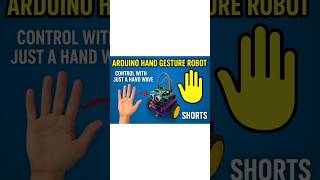 Unbelievable 🤯 Robot Control With Hand Wave  #arduino #robotics #youtube #Shorts