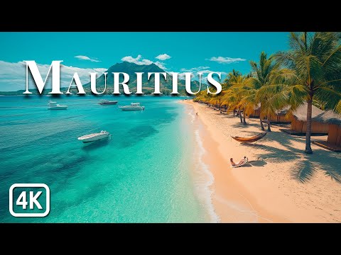 Marvelous Mauritius 4K: Drone Footage with Relaxing Piano Music ♫