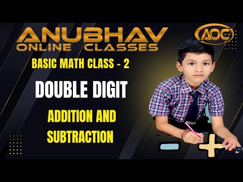 Basic Math Master Class 2 Double Digit Addition And Subtraction | NCRT | CBSE | Hindi Medium  ||