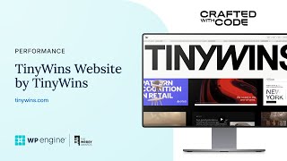 Webbys x WP Engine Crafted with Code: TinyWins Website by TinyWins