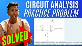 Electronics I: Opamps: What is the differential-mode voltage gain, Adm, in V/V from the different...
