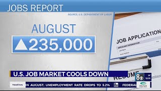 U.S. job market cools down