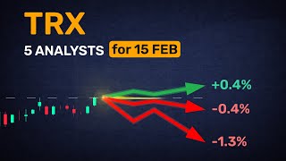 TRX: Condensed 24h predictions from 5 reliable voices