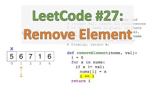 LeetCode #27: Remove Element