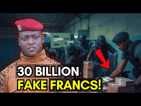 Traoré raided the counterfeit money printing house – who is behind it?