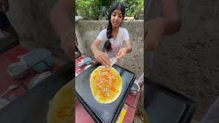 1 Dosa for 100Rs #streetfood #trending #foodvlog #vlog