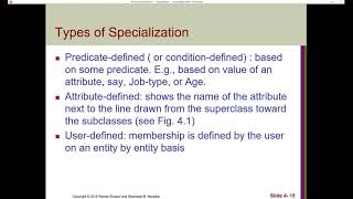 The Enhanced Entity Relationship Model