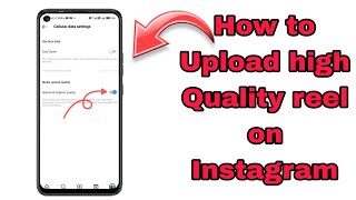 How to upload high Quality reel on Instagram lll ND Technical Info