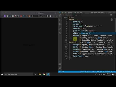 Neon Light Button CSS