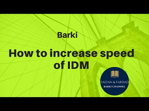 How to increase the Speed of IDM | Urdu\Hindi