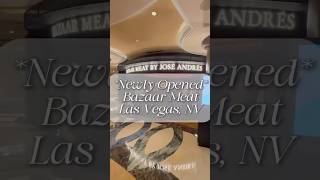 Anniversary Dinner at Bazaar Meat Las Vegas 🍷✨ Ultimate Tasting Menu!