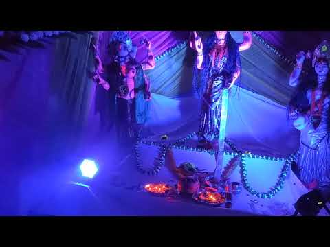 दुआरा जगराता होई.! लक्ष्मी पूजा दिवाली || light show || ganesh puja #religion #shorts