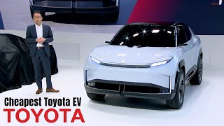 Toyota Urban SUV Concept is a Little Crossover and Cheapest Toyota EV