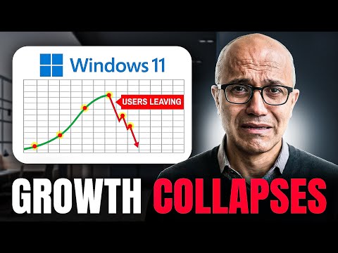 Windows 11 Growth COLLAPSES 50% — Windows 7 Makes SHOCKING Return!