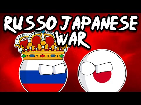 Japan on the Rise | The Russo Japanese War In Countryballs (ft. Viddy's Vids)