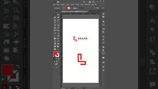 Minimalist Geometric L Letter Logo Design | #Shorts, #LogoDesign, #GraphicDesign, #MinimalLogo