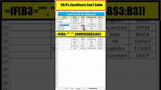 🏆Smart Excel Tricks You’re Not Using (But Should!) #exceltips #excel #excelshorts