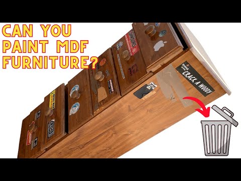 How To Paint MDF Furniture 2025 | Drawer Makeover