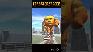top 3 SECRET CODE Indian bike driving 3d story #indianbikesdriving3d #automobile #shorts