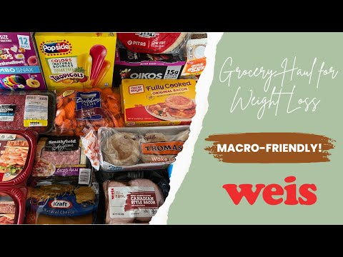 WEEKLY GROCERY HAUL FOR WEIGHT LOSS!