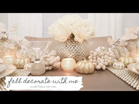 DECORATE WITH ME! FALL DINING ROOM DECOR! 🍁✨