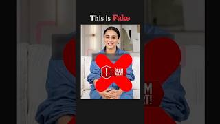 Vidya Balan Fake Video Alert