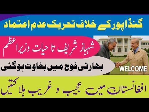 گنڈاپور کی حکومت کے خلاف عدم اعتماد اور شہباز شریف ہمیشہ ہمیشہ کے لیے وزیراعظم#viralvideo #tr