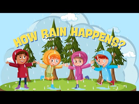 How Rain Happens? :Educational Video for Kids