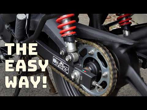 New Chain and Sprockets for the Honda CB125F