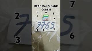 Dead rails code