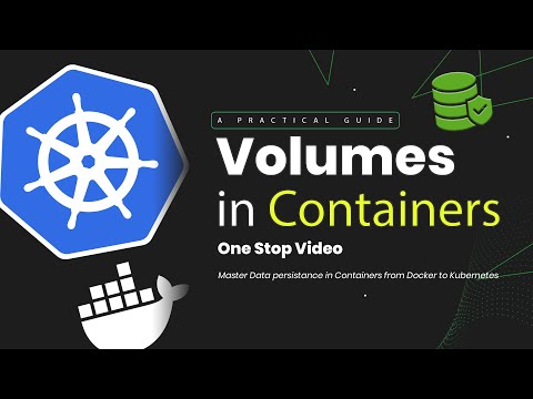 Volumes in Containers : From Docker to Kubenetes | Data Persistance | #devops 🔥 🚀