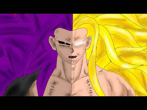 ssj Infinito vs ssj 20,000/Dragon ball AF | Flipaclip Fan animation