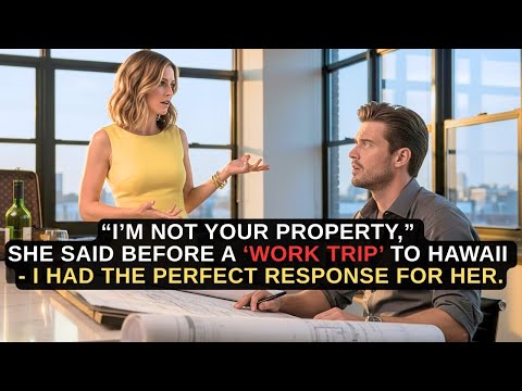 “I’m Not Your Property,” She Said Before a ‘Work Trip’ to Hawaii—I Had the Perfect Respon