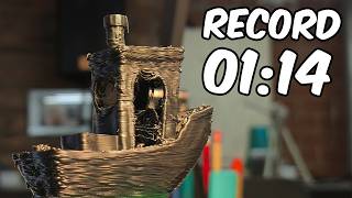 The sub 1 min Benchy is SO close. (Minuteman Episode 19) Result 3D-scanned w/ Revopoint MetroY Pro