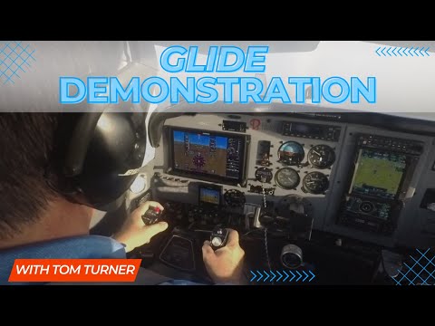 Best Glide Demonstration: The Effect of Propeller Speed