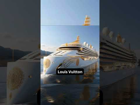 Famous Brands Cruise Ships(AI generated) #brands #apple #nike #louisvuitton #sony #amazon #sony #ai