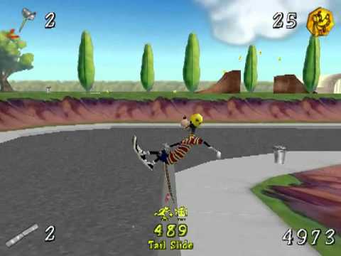 Gaming with Netbooks: Disney's Extremely Goofy Skateboarding