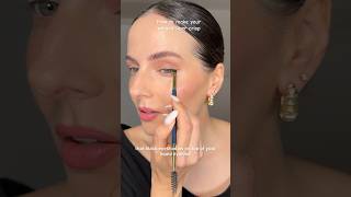 Winged liner tip you need #wingedeyeliner #makeuptipsforbeginners #makeupshorts