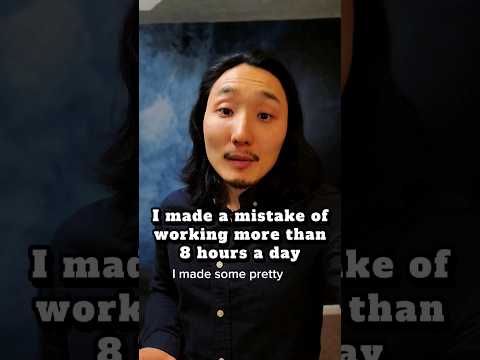 Overworking is a mistake #goodhabits #productivitytip #valueyourself #motivation