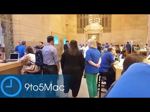 Angela Ahrendts At Grand Central Station Apple Store (Part 2)