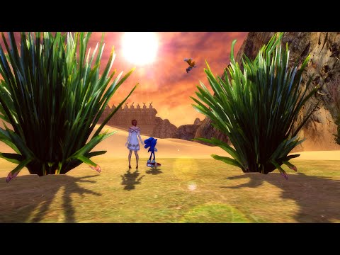 0"48"349 Sonic P-06 Sonic's Dusty Desert any% Speedrun