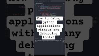 Debug Python Apps in Production Without Debugging Tools!