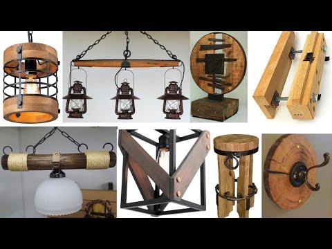 Revived Wood Furniture ideas: Organic Industrial Upcycled Decor with Reclaimed Wood & Metal