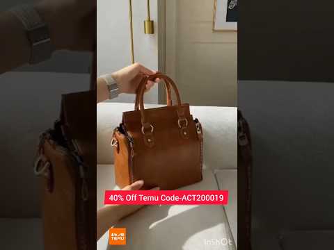 New School And college bag get 40% off with Temu coupon code 'ACT200019' FOR Students special offer