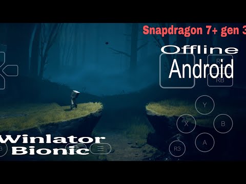 Little Nightmares 2 Gameplay on Winlator Bionic || Snapdragon 7+ gen 3 || OnePlus Nord 4