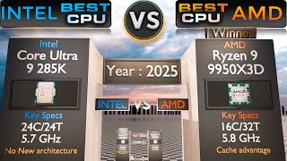 Intel vs AMD CPU WAR (1993–2025) | Best Desktop CPU Each Year | 3DCOMPARISON